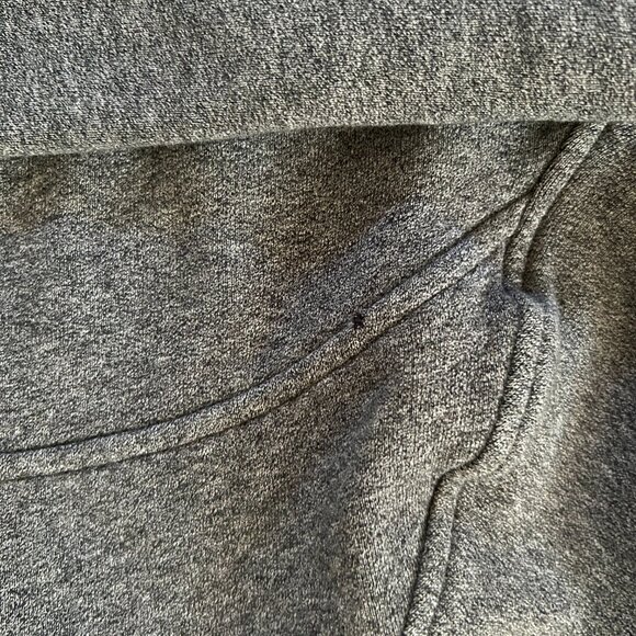 Lululemon Scuba Hoodie II Heathered Black Charcoal Zip Up Hoodie Women’s Size 4 - Picture 13 of 13